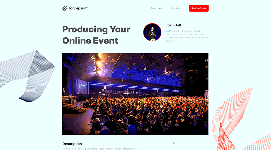 Sardius Media video player — animated overview