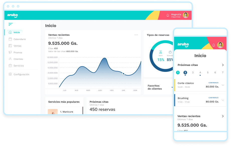 Web and Phone mockup